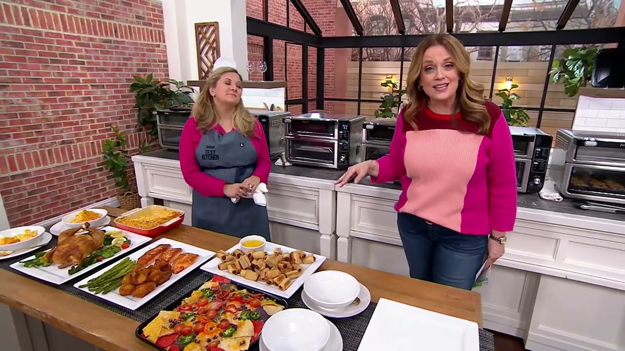 Ninja 12-in-1 Rapid Cook & Convection Double Oven on QVC - YouTube