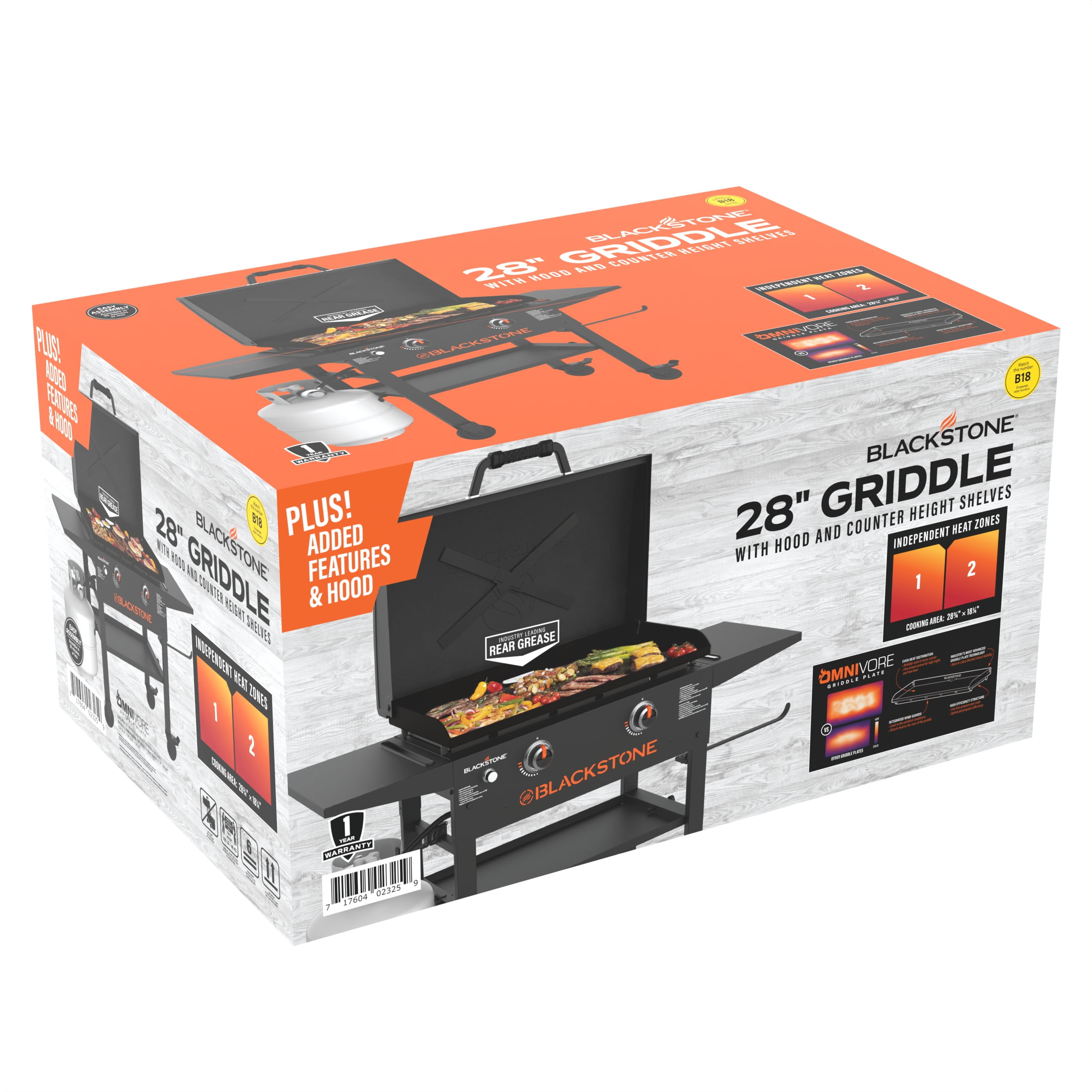 💝𝐐𝐕𝐂'𝐬 𝐁𝐥𝐚𝐜𝐤 𝐅𝐫𝐢𝐝𝐚𝐲 𝐃𝐞𝐚𝐥𝐬 ✨Blackstone 28" Omnivore Outdoor Griddle Grill w/Hood, Cover & Tools