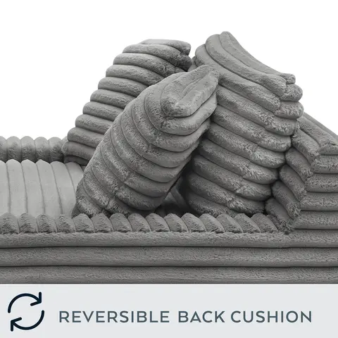 Image of Thomasville Wills Reversible back cushion and two toss pillows