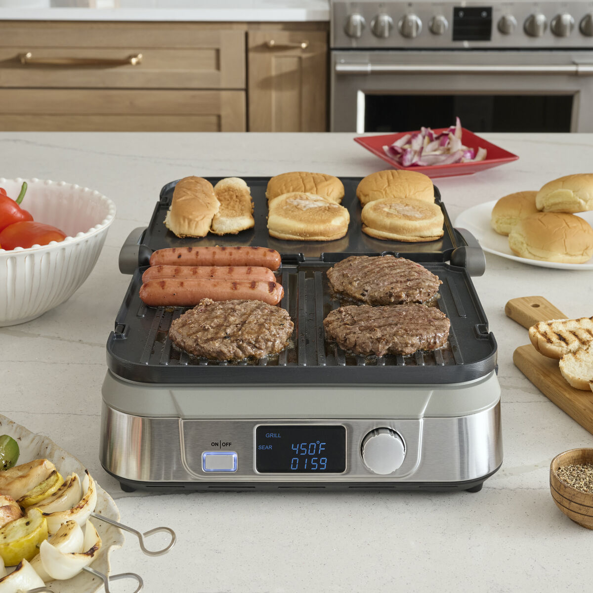 Griddler Five | 5-in-1 Cooking Options - Cuisinart