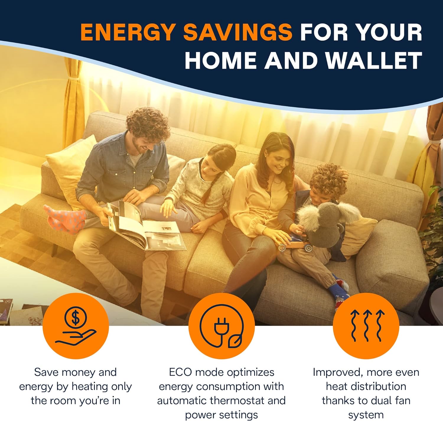 💝𝐐𝐕𝐂 𝐃𝐞𝐚𝐥𝐬 𝐨𝐧 𝐭𝐡𝐞 𝐃𝐚𝐢𝐥𝐲 - 𝐁𝐔𝐘 𝟏 𝐆𝐄𝐓 𝟏 𝐅𝐑𝐄𝐄✨De'Longhi Convection Panel Heater, Full Room Quiet 1500W