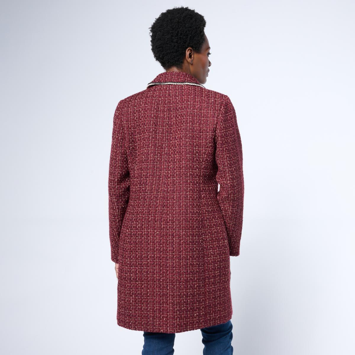 💝𝐐𝐕𝐂 𝐃𝐞𝐚𝐥𝐬 𝐨𝐧 𝐭𝐡𝐞 𝐃𝐚𝐢𝐥𝐲✨G by Giuliana Woven Boucle Topper with Braided Detail