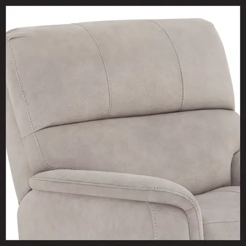 Detail image of the Marlow recliner back cushion