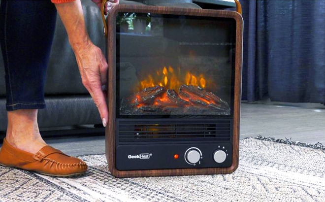 Flickering Flame Crackle Heater $49 | Free Stuff Finder