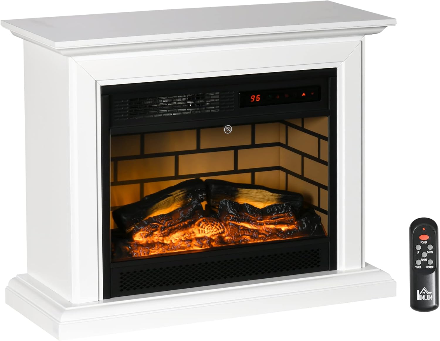 💝𝐐𝐕𝐂 𝐃𝐞𝐚𝐥𝐬 𝐨𝐧 𝐭𝐡𝐞 𝐃𝐚𝐢𝐥𝐲 - 𝐁𝐔𝐘 𝟏 𝐆𝐄𝐓 𝟏 𝐅𝐑𝐄𝐄✨31" Electric Fireplace Heater w/Remote & Timer 1500W Infrared