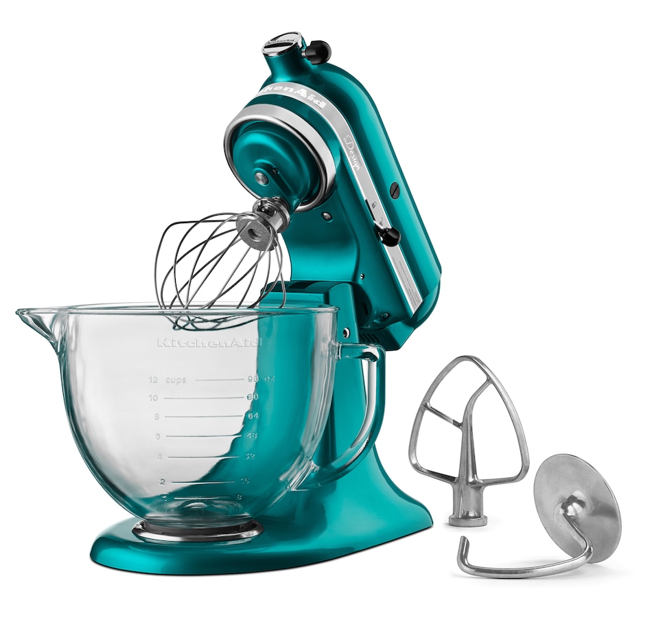 💝𝐐𝐕𝐂'𝐬 𝐁𝐥𝐚𝐜𝐤 𝐅𝐫𝐢𝐝𝐚𝐲 𝐃𝐞𝐚𝐥𝐬✨KitchenAid Artisan Design Series 5-Quart Tilt-Head Stand Mixer with Glass Bowl