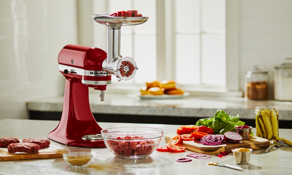💝𝐐𝐕𝐂'𝐬 𝐁𝐥𝐚𝐜𝐤 𝐅𝐫𝐢𝐝𝐚𝐲 𝐃𝐞𝐚𝐥𝐬✨KitchenAid Metal Food Grinder Attachment with Sausage Stuffer 