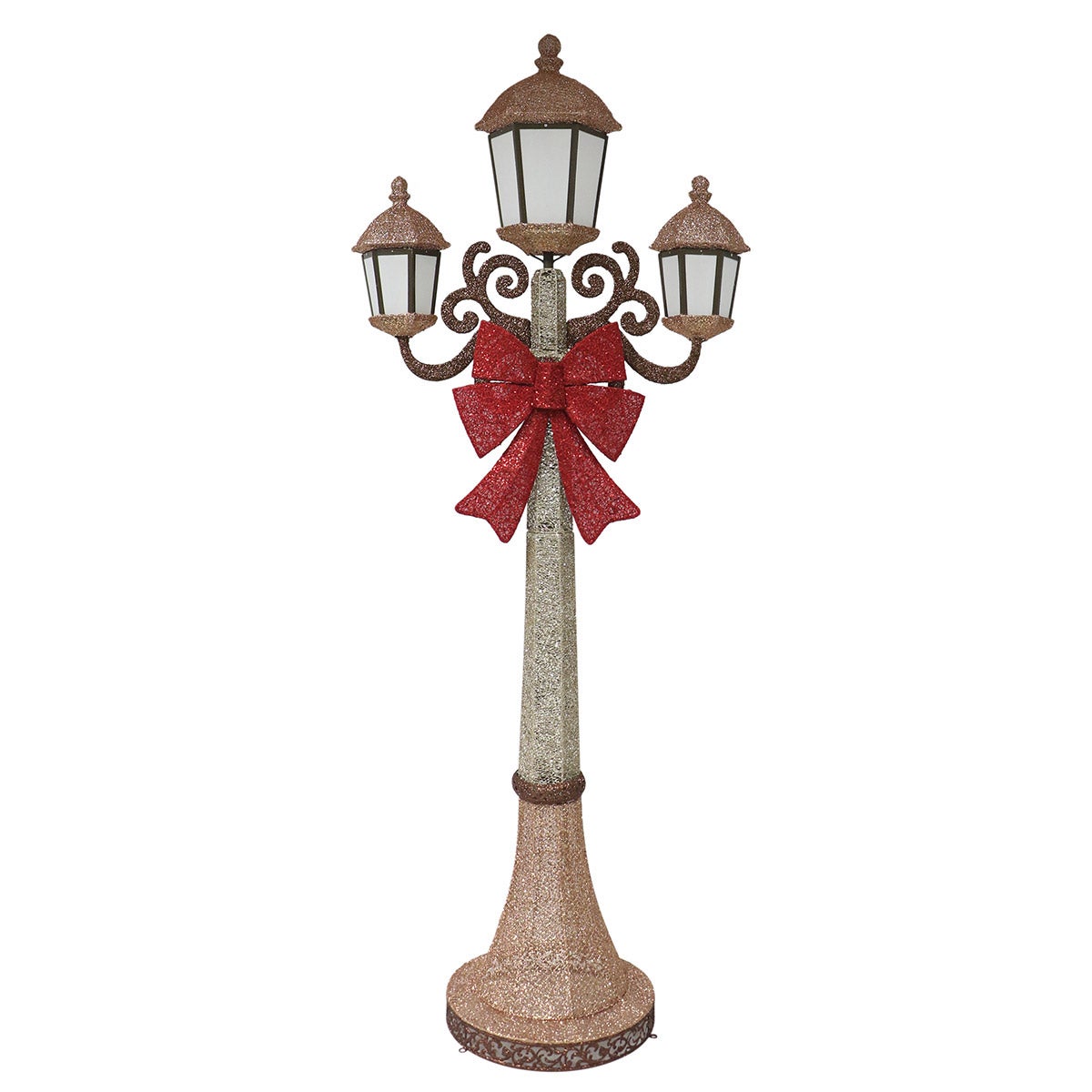 💝𝐐𝐕𝐂 𝐃𝐞𝐚𝐥𝐬 𝐨𝐧 𝐭𝐡𝐞 𝐃𝐚𝐢𝐥𝐲 - 𝐁𝐮𝐲 𝟏 𝐆𝐞𝐭 𝟏 𝐅𝐫𝐞𝐞✨7-foot TRIPLE LAMP POST with LED lights