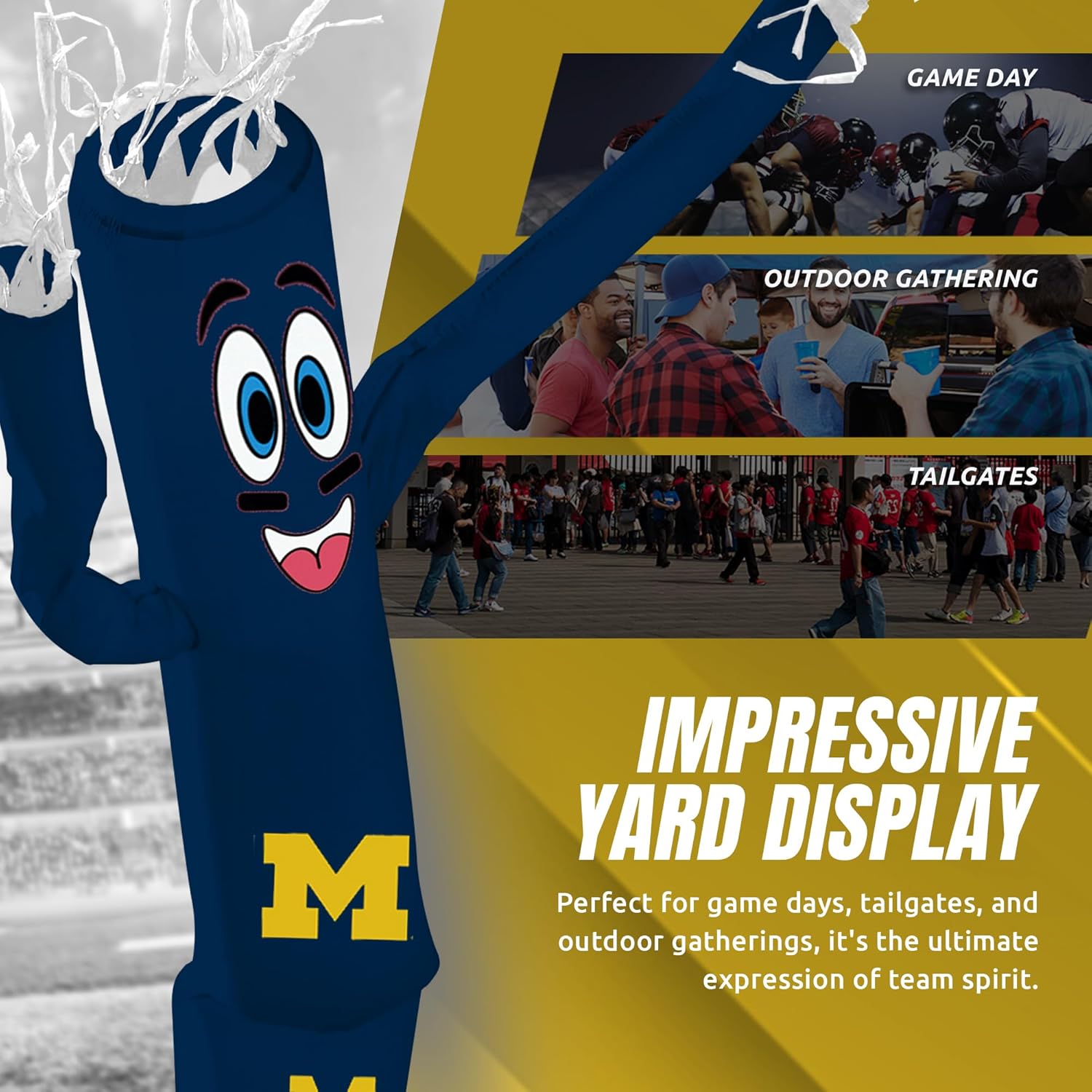 💝𝐐𝐕𝐂 𝐃𝐞𝐚𝐥𝐬 𝐨𝐧 𝐭𝐡𝐞 𝐃𝐚𝐢𝐥𝐲 - 𝐁𝐮𝐲 𝟐 𝐆𝐞𝐭 𝟐 𝐅𝐫𝐞𝐞✨NCAA Inflatable Crazy Sports Fan