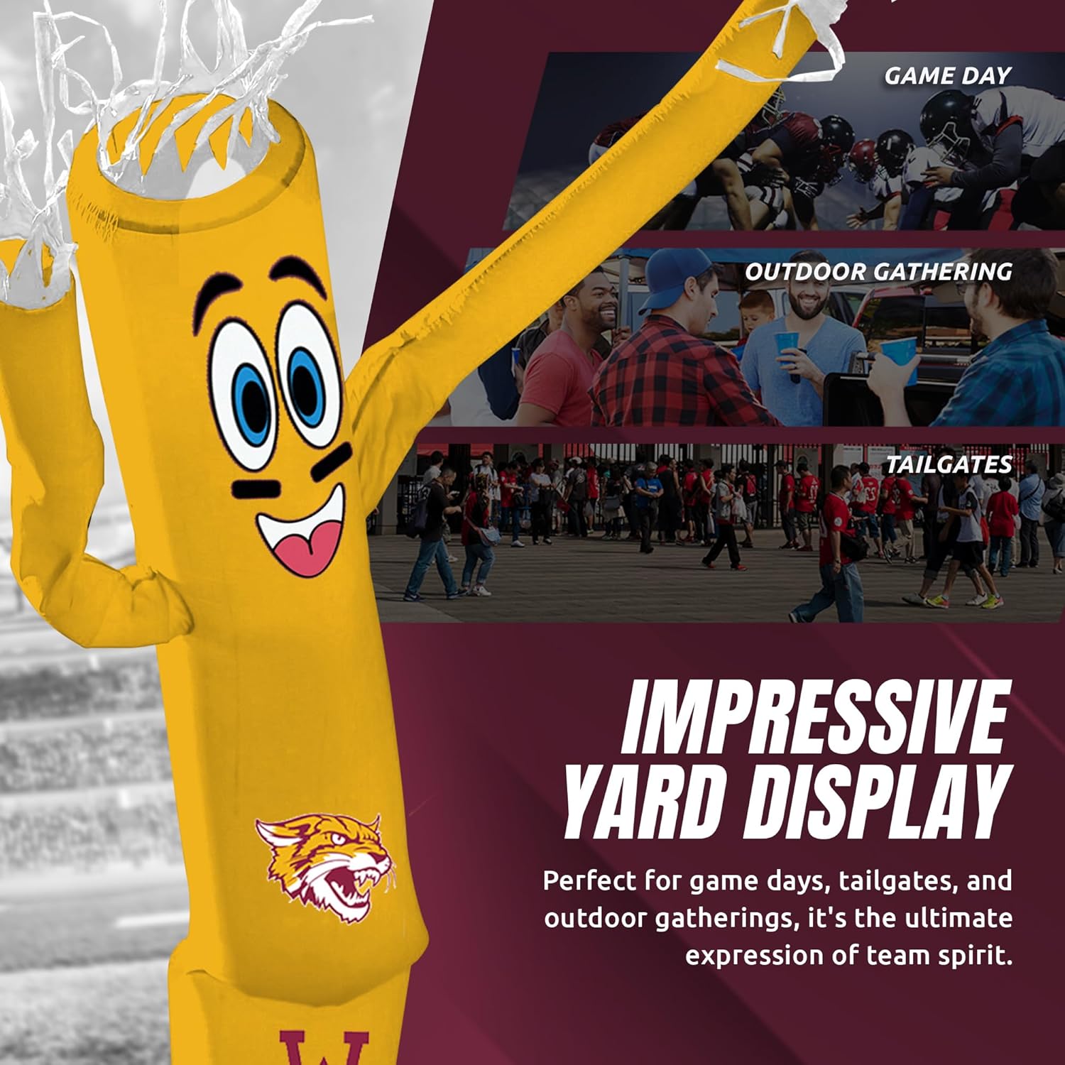 💝𝐐𝐕𝐂 𝐃𝐞𝐚𝐥𝐬 𝐨𝐧 𝐭𝐡𝐞 𝐃𝐚𝐢𝐥𝐲 - 𝐁𝐮𝐲 𝟐 𝐆𝐞𝐭 𝟐 𝐅𝐫𝐞𝐞✨NCAA Inflatable Crazy Sports Fan