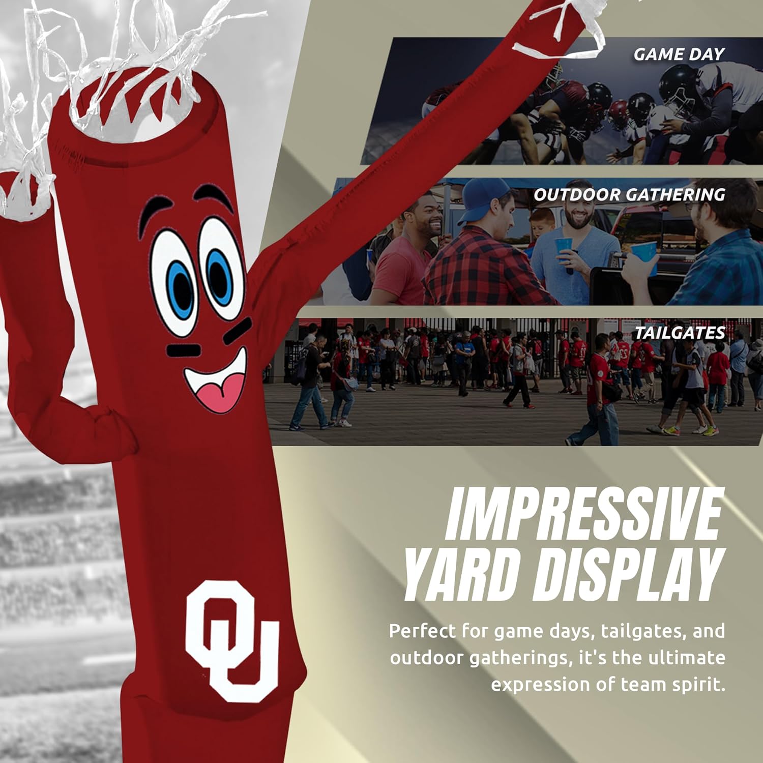 💝𝐐𝐕𝐂 𝐃𝐞𝐚𝐥𝐬 𝐨𝐧 𝐭𝐡𝐞 𝐃𝐚𝐢𝐥𝐲 - 𝐁𝐮𝐲 𝟐 𝐆𝐞𝐭 𝟐 𝐅𝐫𝐞𝐞✨NCAA Inflatable Crazy Sports Fan