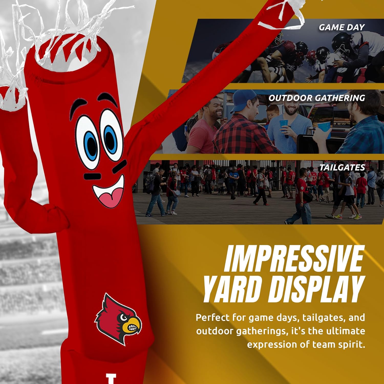 💝𝐐𝐕𝐂 𝐃𝐞𝐚𝐥𝐬 𝐨𝐧 𝐭𝐡𝐞 𝐃𝐚𝐢𝐥𝐲 - 𝐁𝐮𝐲 𝟐 𝐆𝐞𝐭 𝟐 𝐅𝐫𝐞𝐞✨NCAA Inflatable Crazy Sports Fan