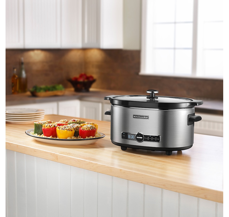 💝𝐐𝐕𝐂'𝐬 𝐁𝐥𝐚𝐜𝐤 𝐅𝐫𝐢𝐝𝐚𝐲 𝐃𝐞𝐚𝐥𝐬✨6-Quart Slow Cooker with Solid Glass Lid