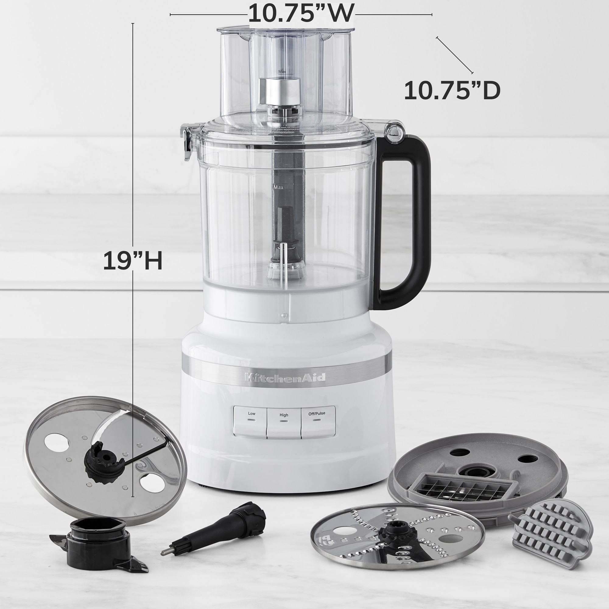 Alt image 9 for KitchenAid® Food Processor with Dicing Kit, 13-cup