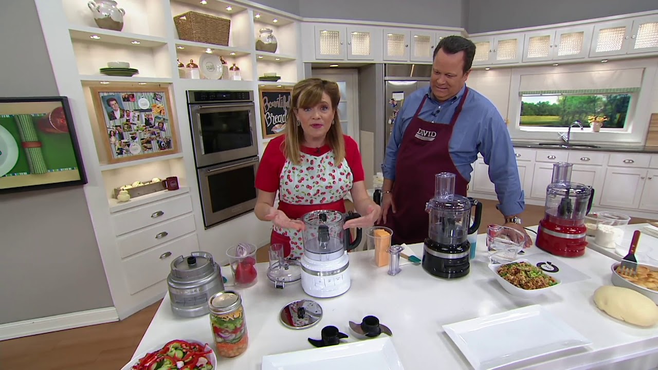 KitchenAid 7-Cup EZ Store Premium Food Processor on QVC