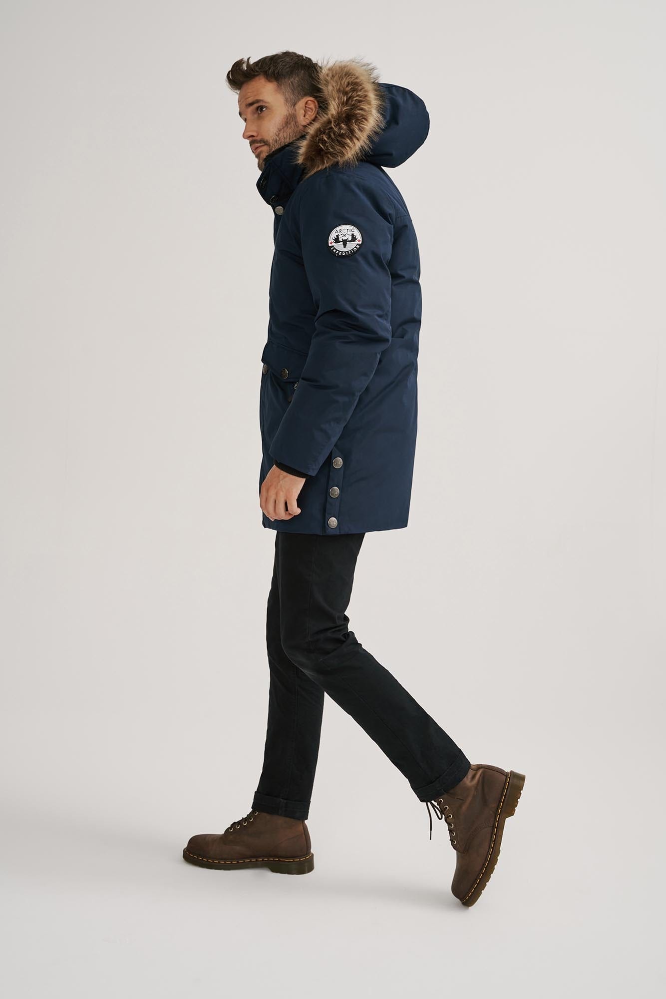 💝𝐐𝐕𝐂'𝐬 𝐁𝐥𝐚𝐜𝐤 𝐅𝐫𝐢𝐝𝐚𝐲 𝐃𝐞𝐚𝐥𝐬✨Arctic Expedition Men's Quilted Parka with Removable Hood