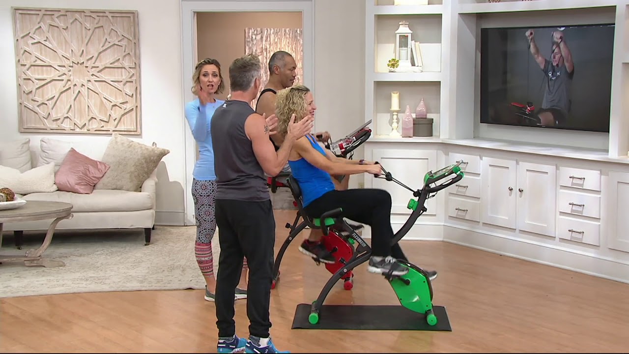 FITNATION Recumbent Flex Bike with Echelon App Experience on QVC
