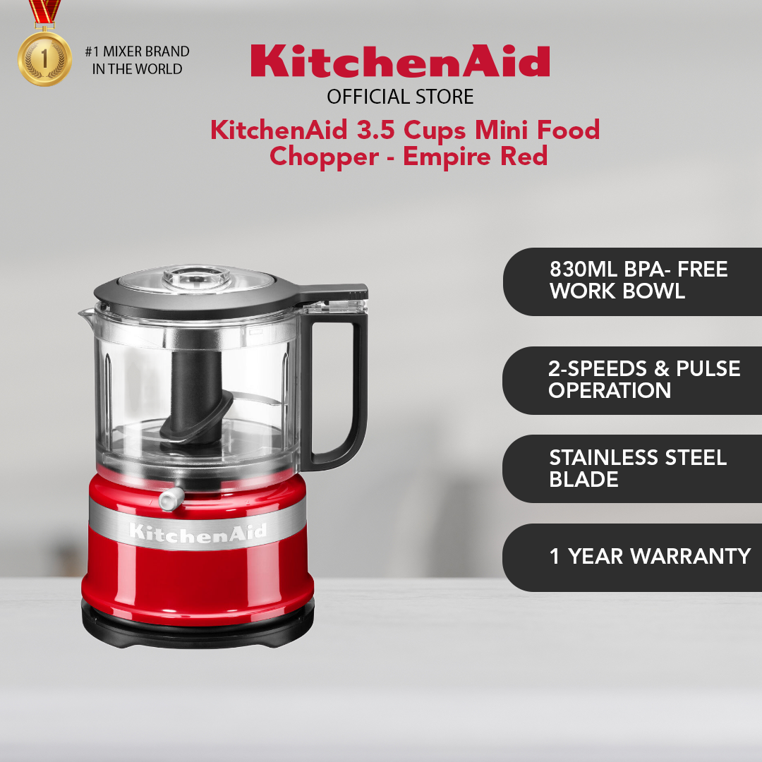 KitchenAid 3.5 Cups Mini Food Chopper (5KFC3516) | Lazada