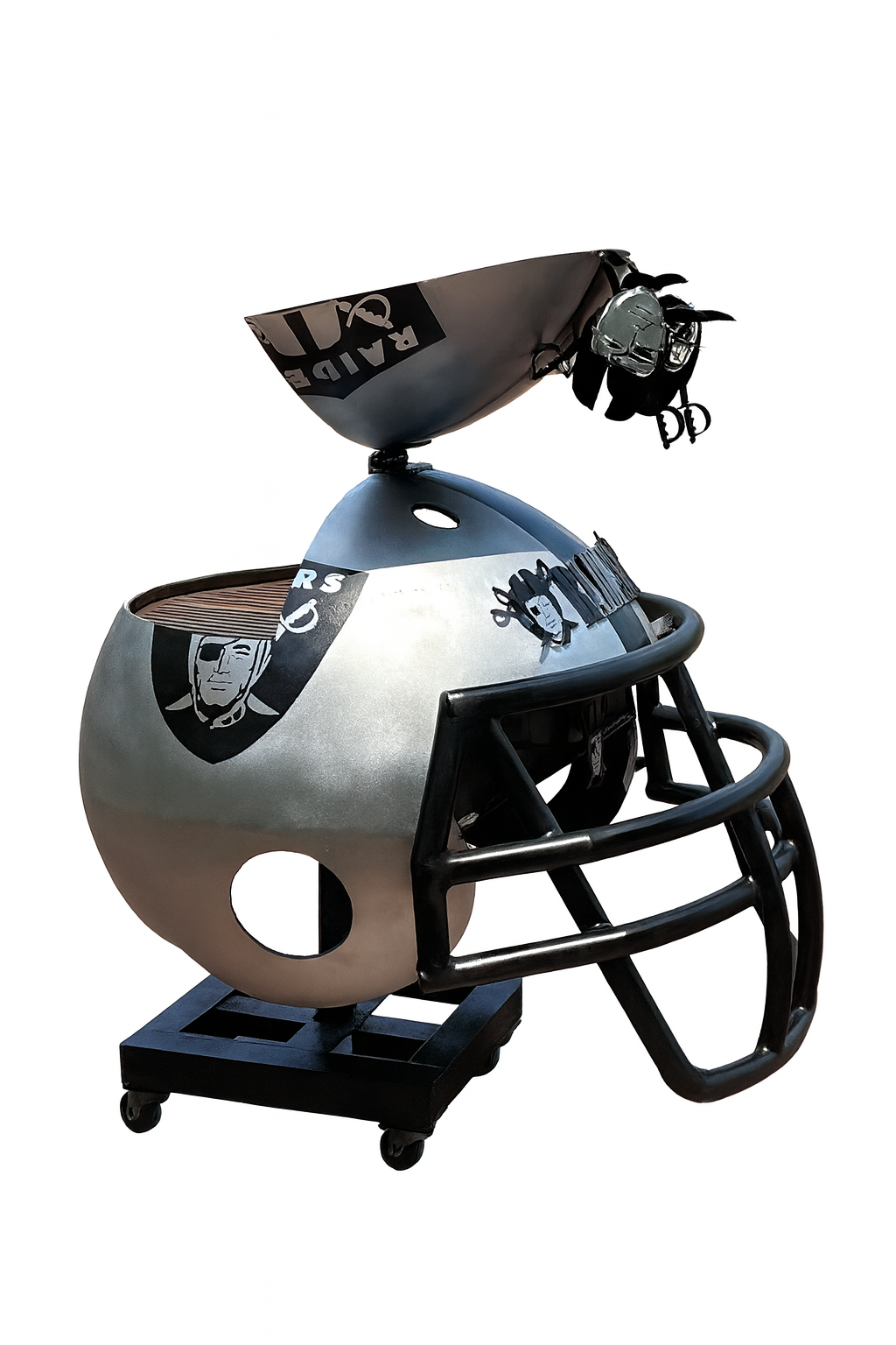 Team Helmet BBQ Grill