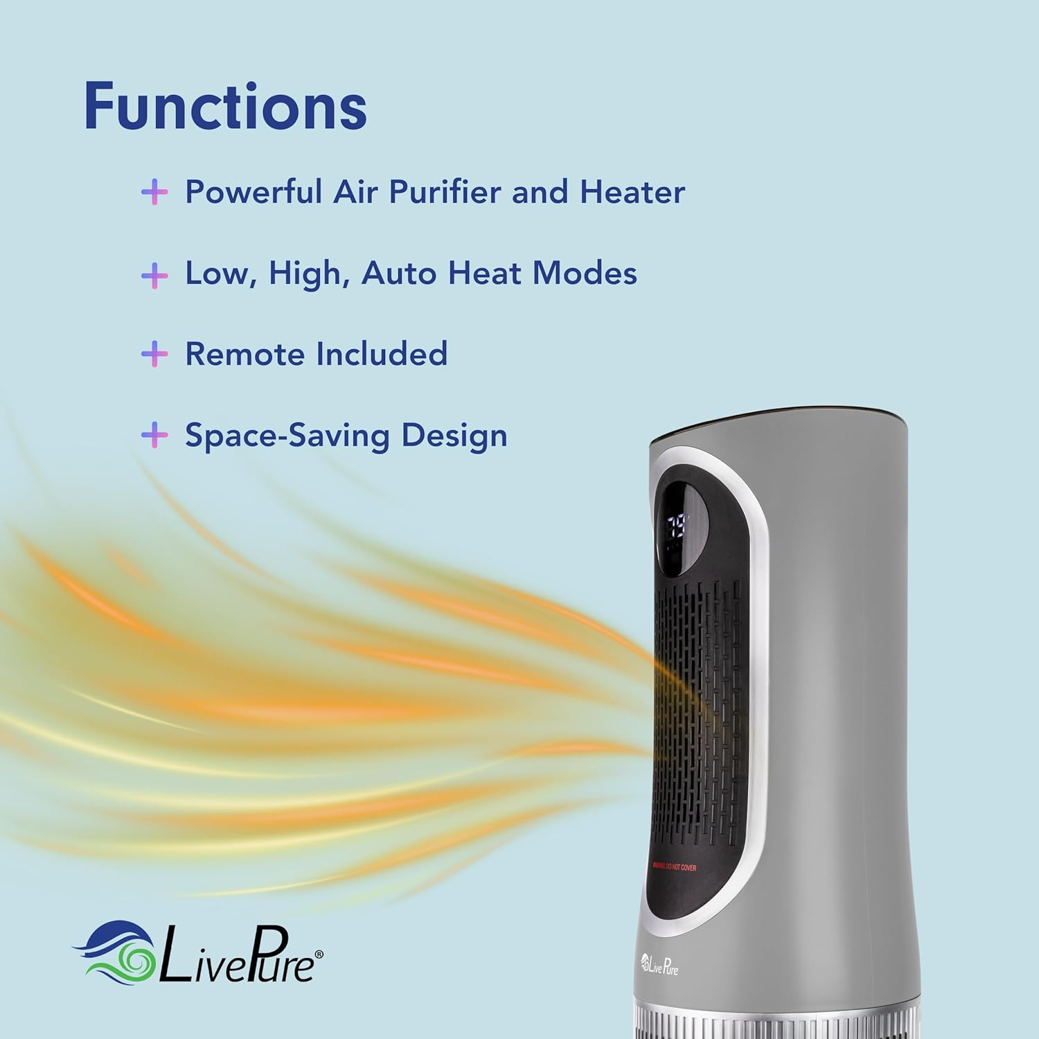 💝𝐐𝐕𝐂'𝐬 𝐁𝐥𝐚𝐜𝐤 𝐅𝐫𝐢𝐝𝐚𝐲 𝐃𝐞𝐚𝐥𝐬✨ Airvana 3-in-1 Air Purifier, Heater & Fan w/ HEPA Filtration