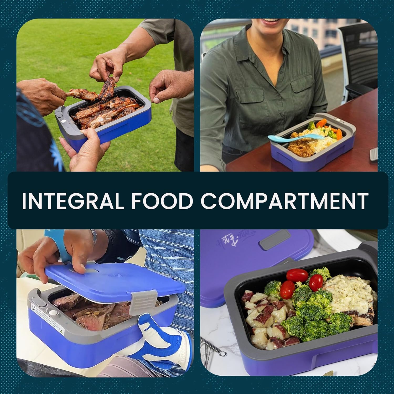 💝𝐐𝐕𝐂 𝐃𝐞𝐚𝐥𝐬 𝐨𝐧 𝐭𝐡𝐞 𝐃𝐚𝐢𝐥𝐲✨Hot Bento Thermo Electric Self-Heating Insulated Lunch Box