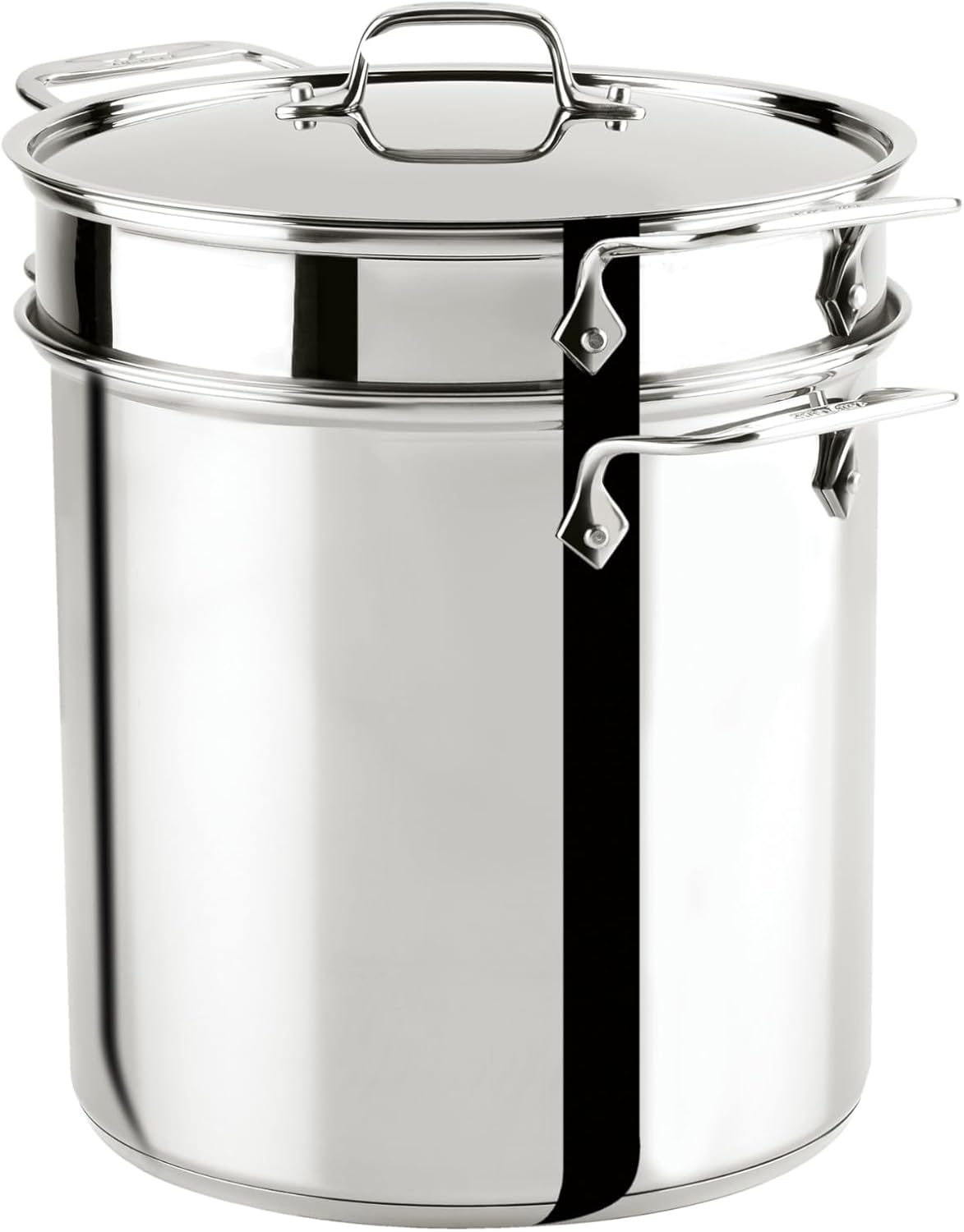 🎁𝐂𝐡𝐫𝐢𝐬𝐭𝐦𝐚𝐬 𝐒𝐚𝐥𝐞 Now🌲All-Clad Stainless Steel 8-qt Covered Multi-Cooker, Insert & Basket