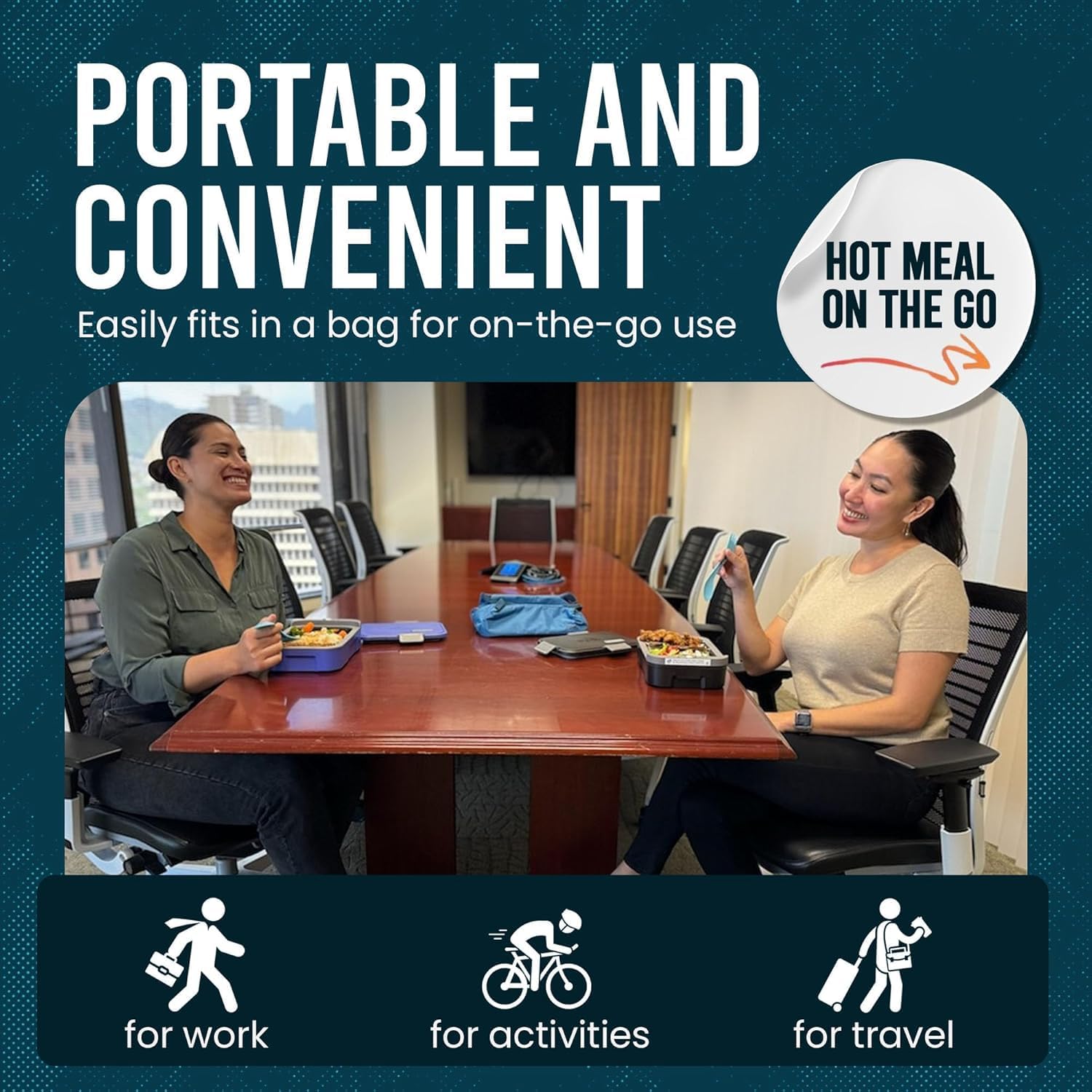 💝𝐐𝐕𝐂 𝐃𝐞𝐚𝐥𝐬 𝐨𝐧 𝐭𝐡𝐞 𝐃𝐚𝐢𝐥𝐲✨Hot Bento Thermo Electric Self-Heating Insulated Lunch Box