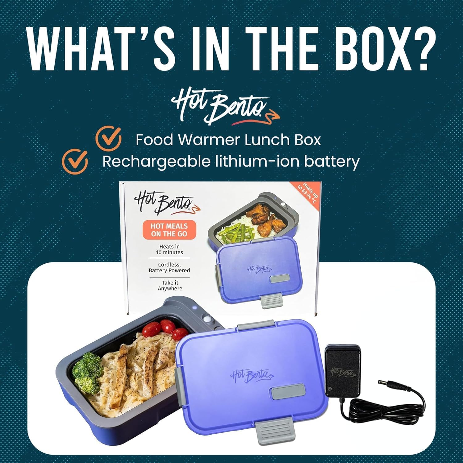 💝𝐐𝐕𝐂 𝐃𝐞𝐚𝐥𝐬 𝐨𝐧 𝐭𝐡𝐞 𝐃𝐚𝐢𝐥𝐲✨Hot Bento Thermo Electric Self-Heating Insulated Lunch Box