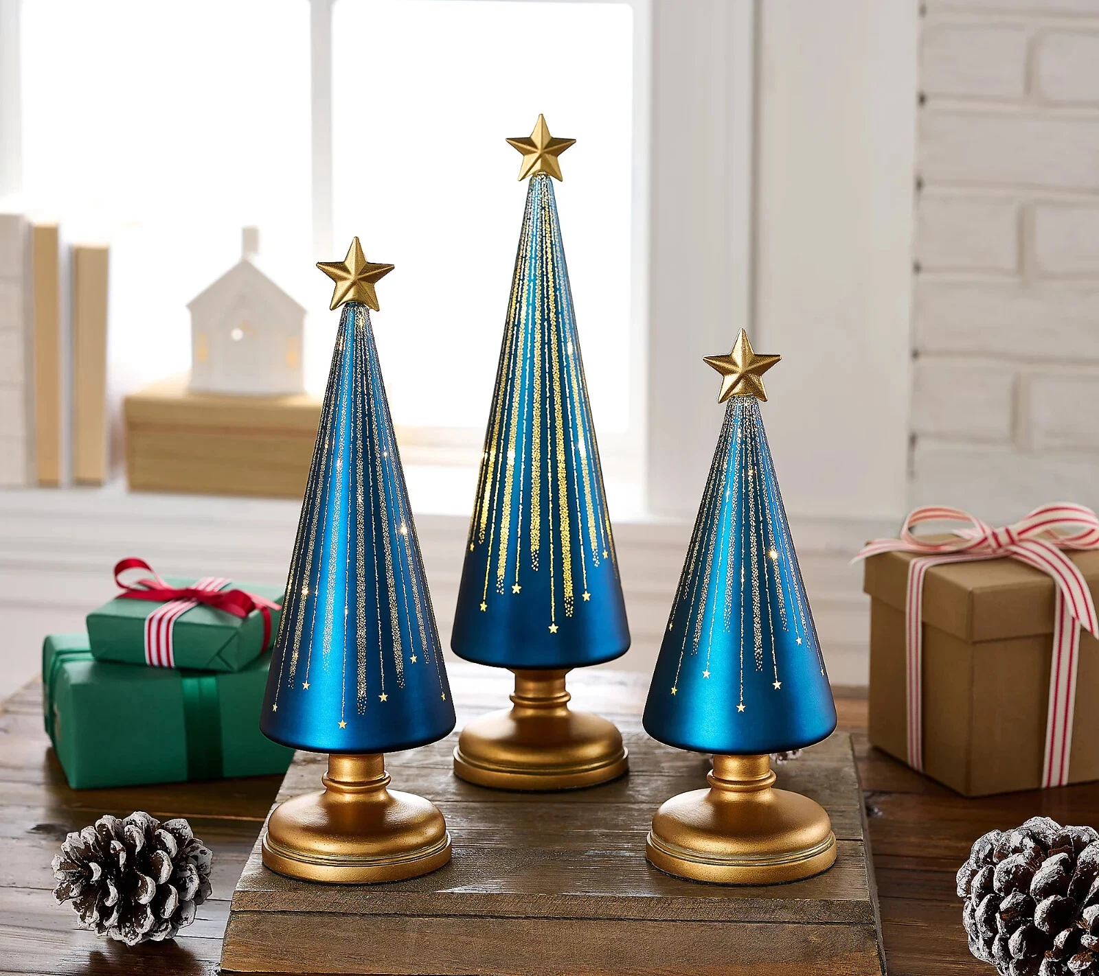 🔥Last Day 49% OFF - 🎄Valerie Parr Hill designs Starry Night Tree(✨Same as in the video)