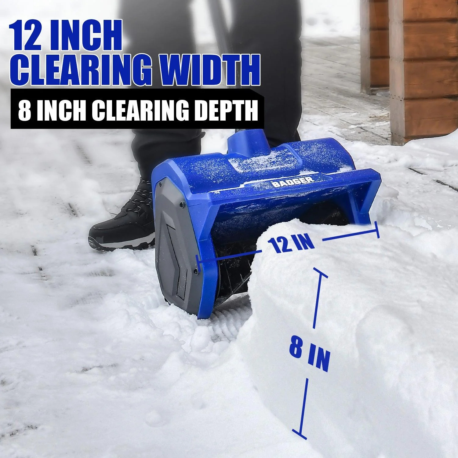 🎉Limited Time Promotion💝Cordless 13-In Snow Shovel Kit w/5.0-Ah Battery + Quick Charger 24-volt