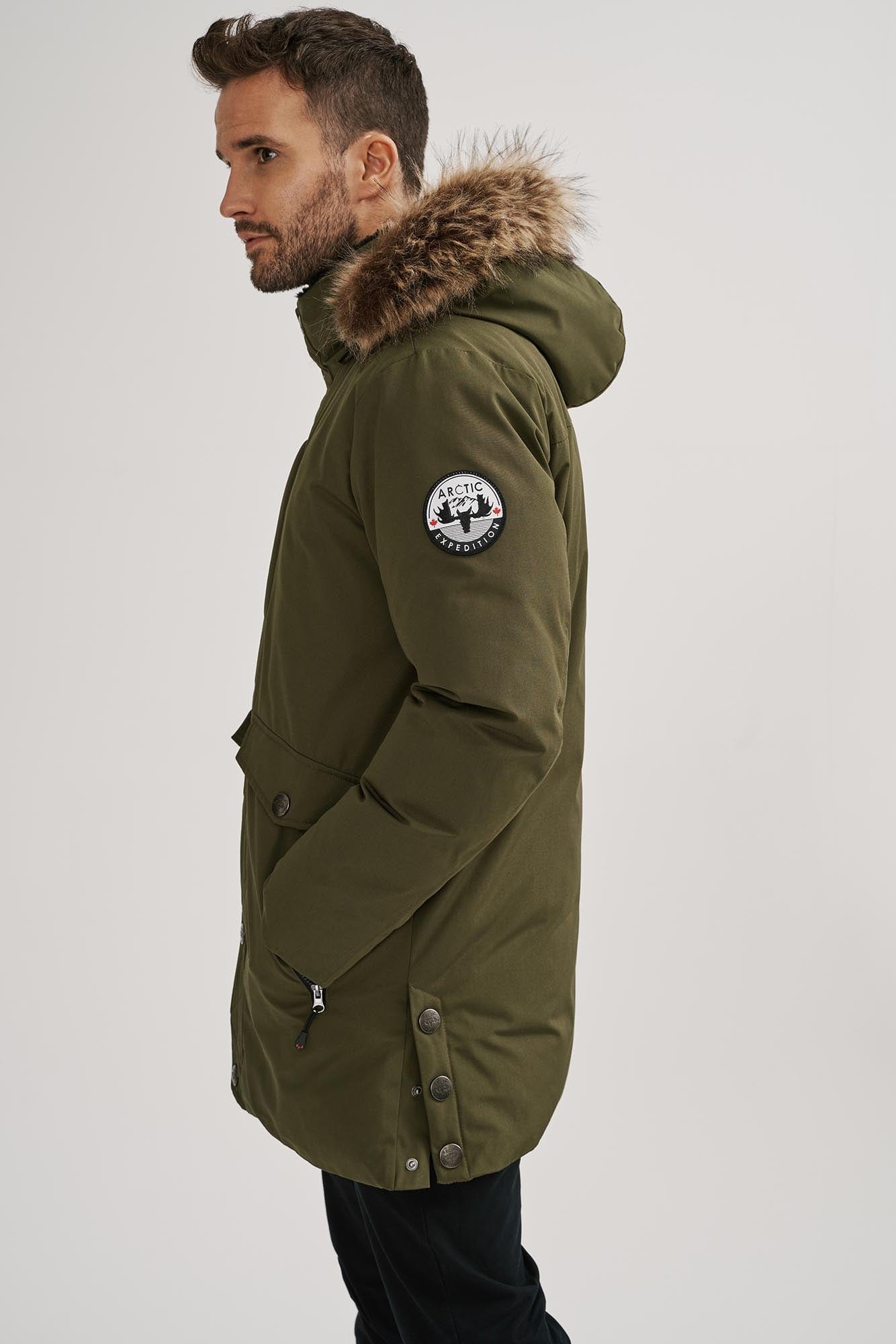 💝𝐐𝐕𝐂'𝐬 𝐁𝐥𝐚𝐜𝐤 𝐅𝐫𝐢𝐝𝐚𝐲 𝐃𝐞𝐚𝐥𝐬✨Arctic Expedition Men's Quilted Parka with Removable Hood