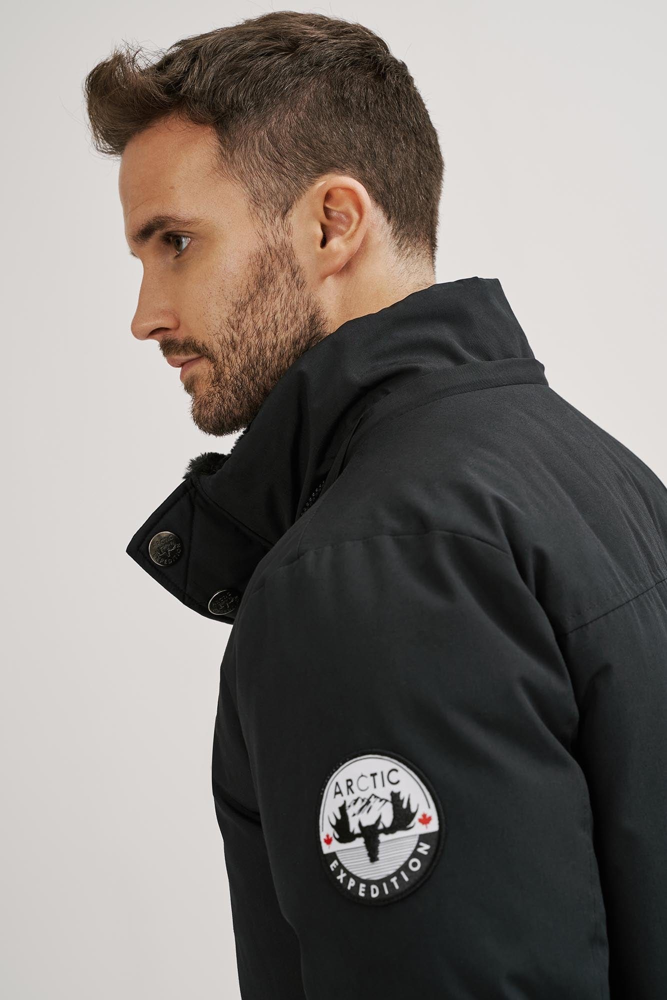 💝𝐐𝐕𝐂'𝐬 𝐁𝐥𝐚𝐜𝐤 𝐅𝐫𝐢𝐝𝐚𝐲 𝐃𝐞𝐚𝐥𝐬✨Arctic Expedition Men's Quilted Parka with Removable Hood