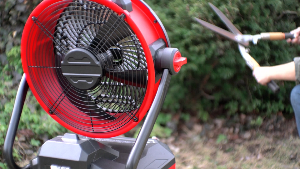 Ecomax AC/DC Bucket Top 12" Misting Fan