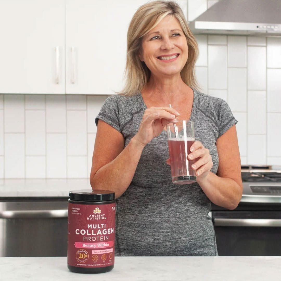 Ancient Nutrition Multi Collagen Protein Beauty Within - 517g - Glam Global  UK Ancient Nutrition &pound;49.95