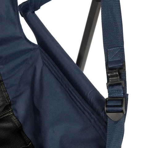 Adjustable strap on chair