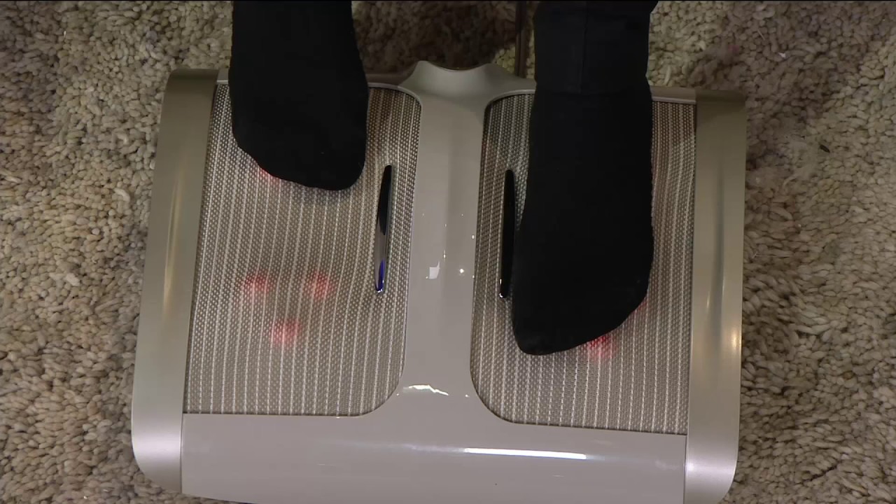 Homedics Shiatsu Pro Foot Massager with Heat on QVC