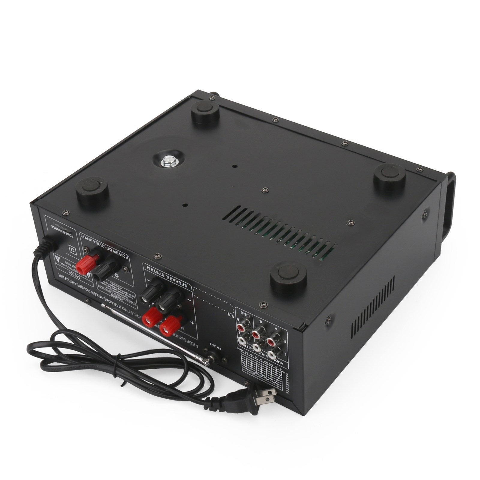 ☆2000W Bluetooth HiFi Power Amplifier Karaoke USB EQ Mixer SUNBUCK with Remote Control for Car and Home