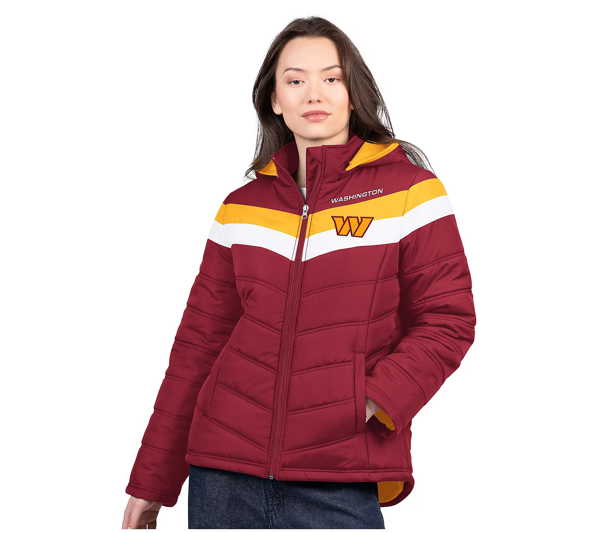 💝𝐐𝐕𝐂'𝐬 𝐁𝐥𝐚𝐜𝐤 𝐅𝐫𝐢𝐝𝐚𝐲 𝐃𝐞𝐚𝐥𝐬 ✨NFL Officially Licensed Women's Quilted Puffer Jacket