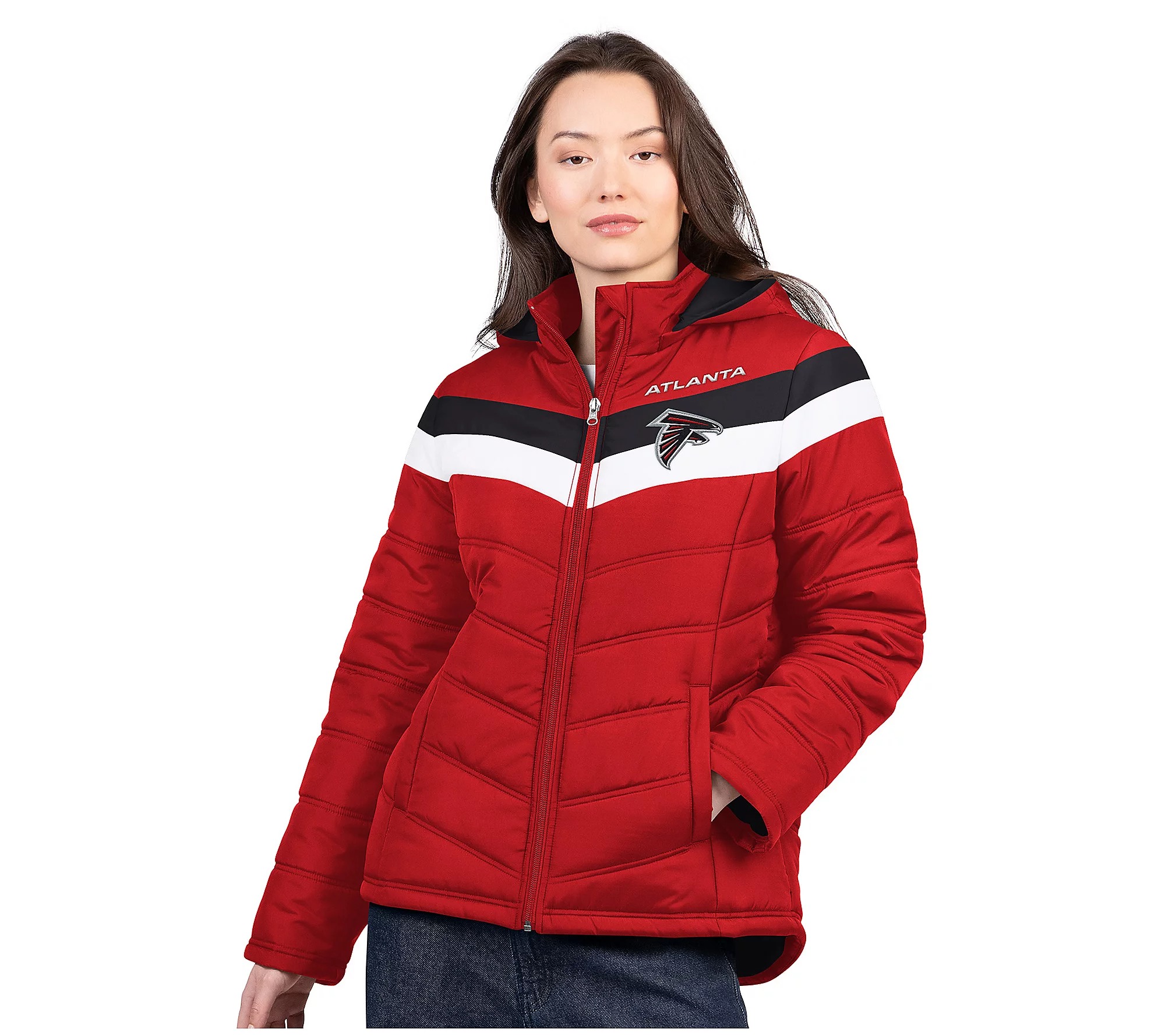 💝𝐐𝐕𝐂'𝐬 𝐁𝐥𝐚𝐜𝐤 𝐅𝐫𝐢𝐝𝐚𝐲 𝐃𝐞𝐚𝐥𝐬 ✨NFL Officially Licensed Women's Quilted Puffer Jacket