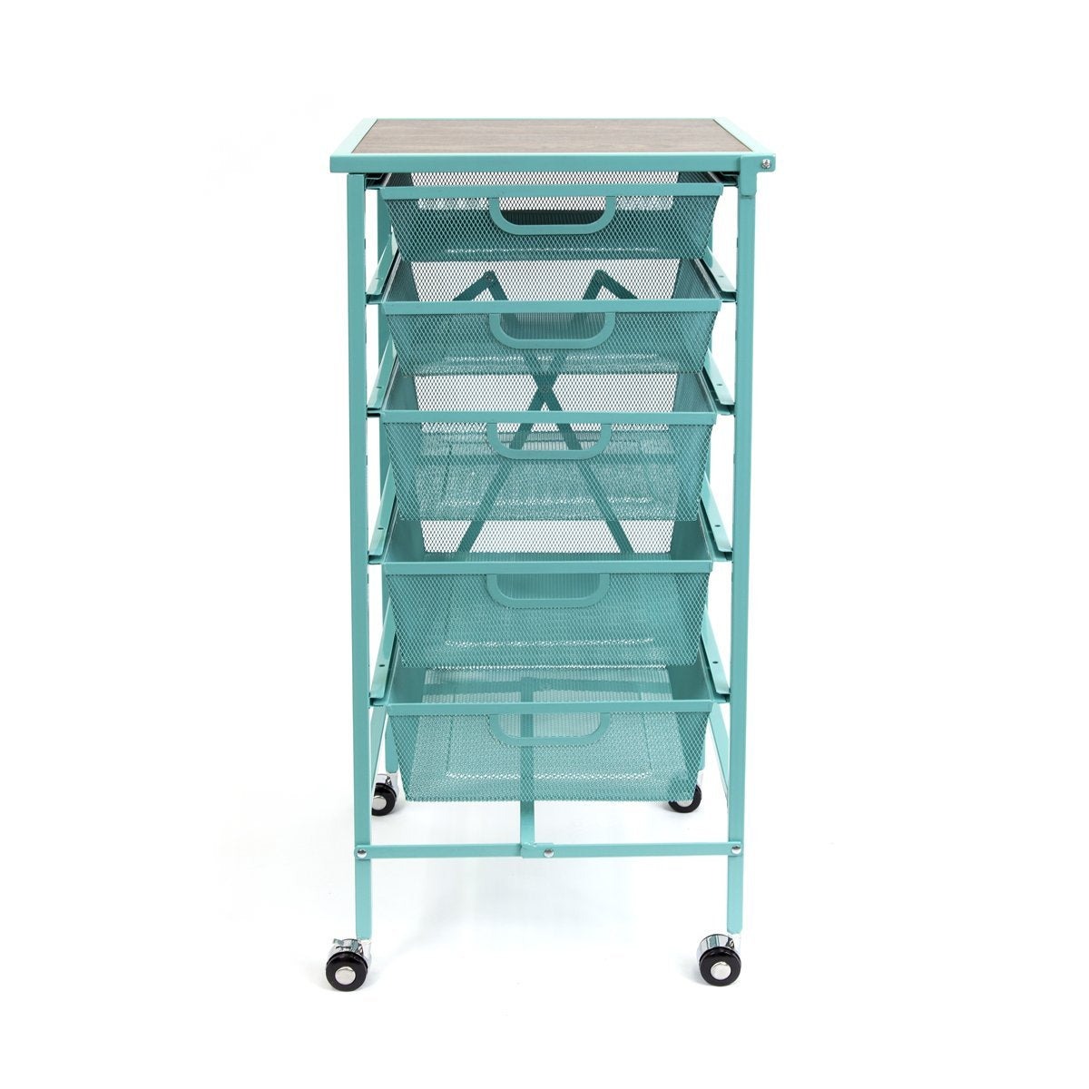💝𝐁𝐥𝐚𝐜𝐤 𝐅𝐫𝐢𝐝𝐚𝐲 𝐃𝐞𝐚𝐥𝐬 ✨Origami 5-Drawer Cart with Wooden Top