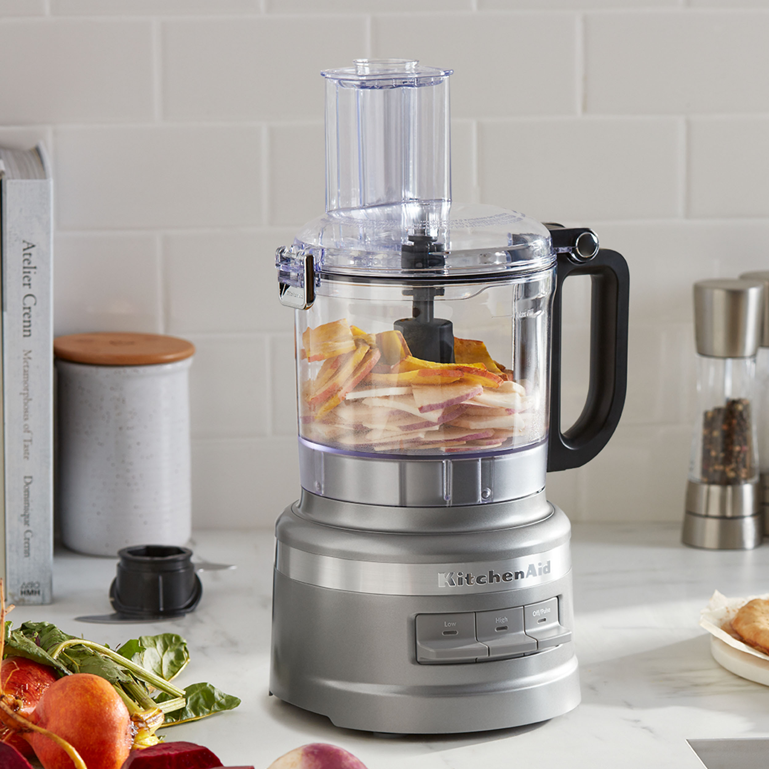 🎄Today's Special Value®🎁KitchenAid 7-Cup EZ Store Premium Food Processor
