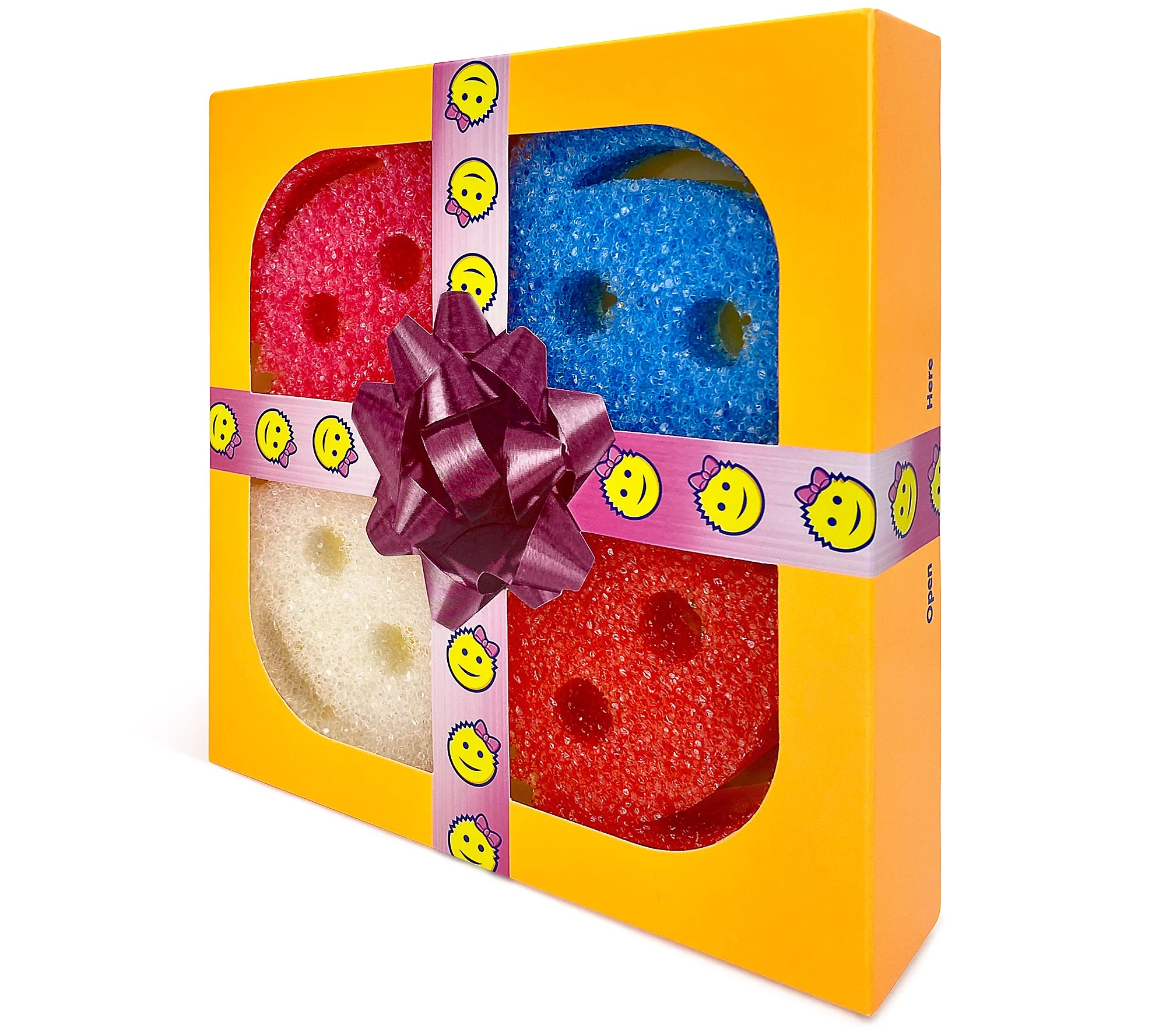 🎁𝐂𝐡𝐫𝐢𝐬𝐭𝐦𝐚𝐬 𝐒𝐚𝐥𝐞 Now🌲Scrub Mommy Set of (3) Multi-Color 4-Piece Sponge Gift Sets