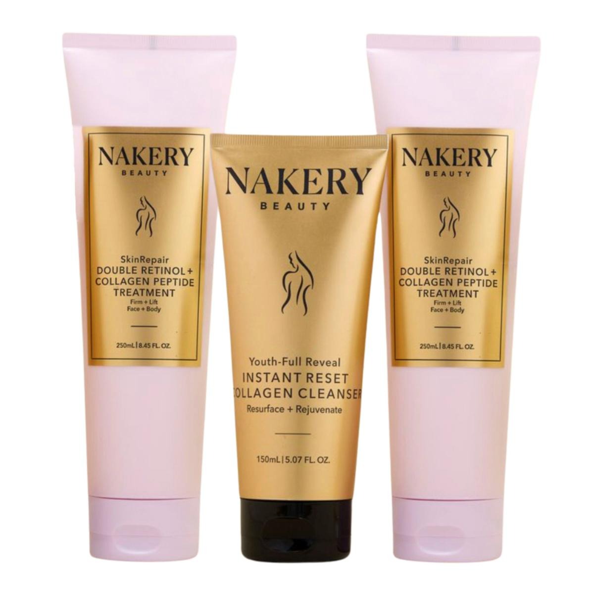💝𝐐𝐕𝐂 𝐃𝐞𝐚𝐥𝐬 𝐨𝐧 𝐭𝐡𝐞 𝐃𝐚𝐢𝐥𝐲 ✨Nakery Beauty Double Retinol Plump and Firm 3-pc Collection 