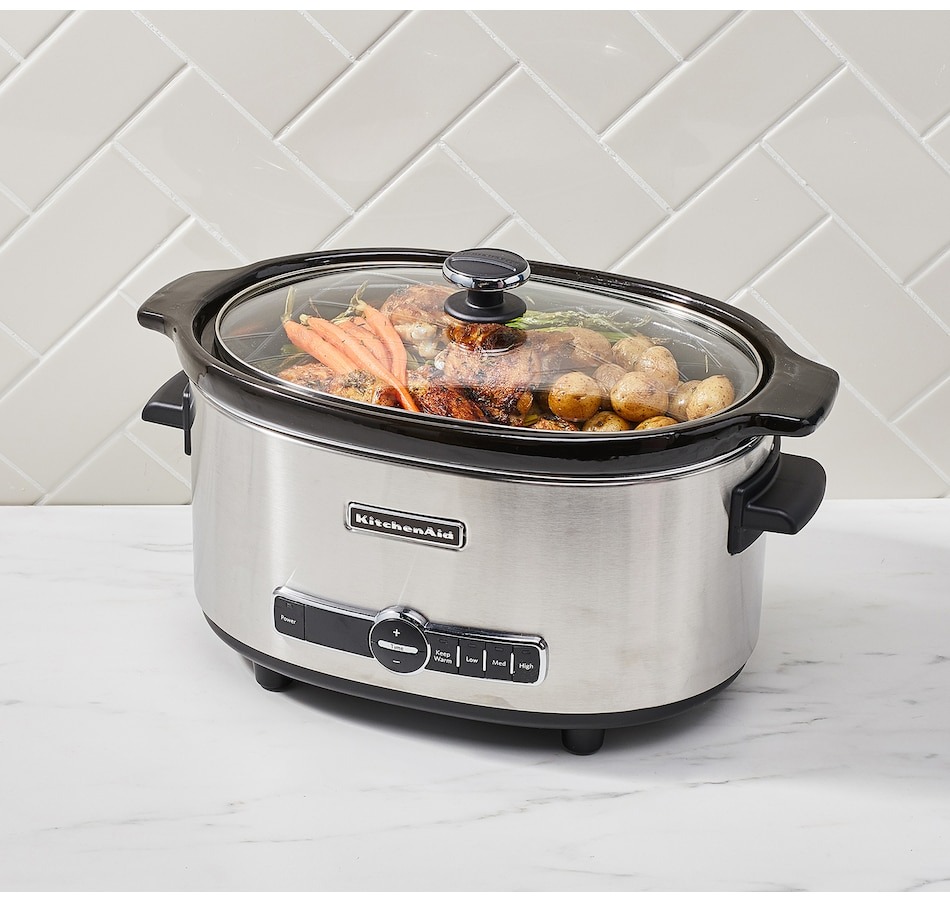💝𝐐𝐕𝐂'𝐬 𝐁𝐥𝐚𝐜𝐤 𝐅𝐫𝐢𝐝𝐚𝐲 𝐃𝐞𝐚𝐥𝐬✨6-Quart Slow Cooker with Solid Glass Lid