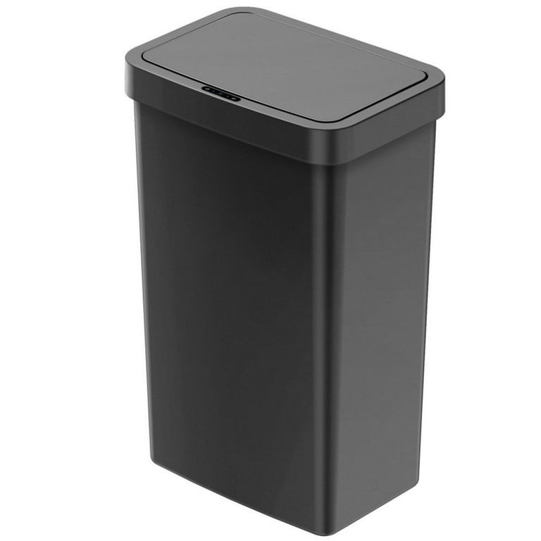 🎄Today's Special Value Buy 2 Get 2 Free🎁NINESTARS 13.2G Stainless Steel Motion Sensor Trash Can with Liners