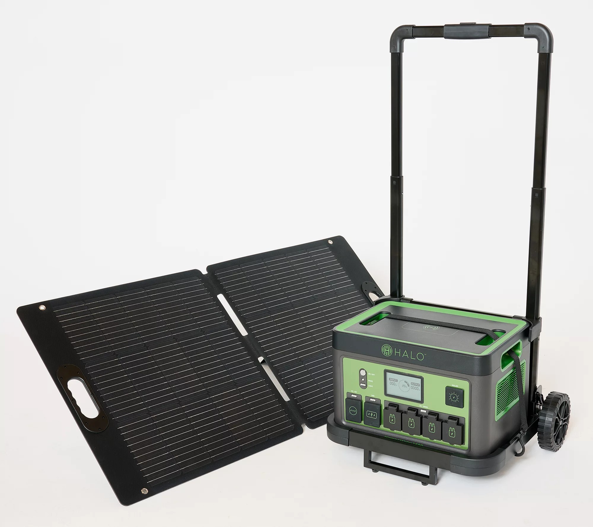 🎄Today's Special Value🎁 HALO 1600Wh Power Station with Choice of 100W Solar Panel & Trolley