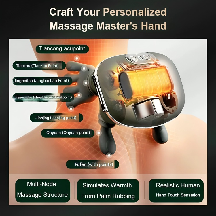 Portable Neck and Back Relaxing Massager