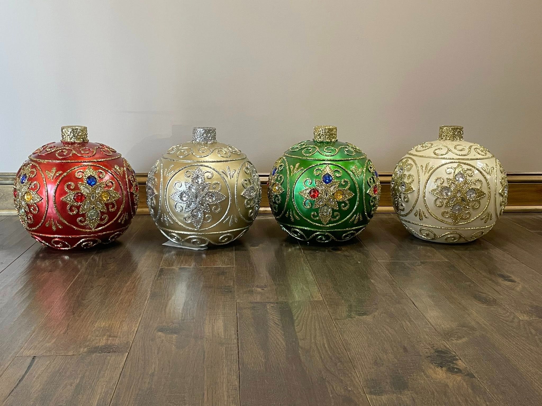 🎁🌲Kringle Express 18" Illuminated Indoor/Outdoor Oversized Ornament