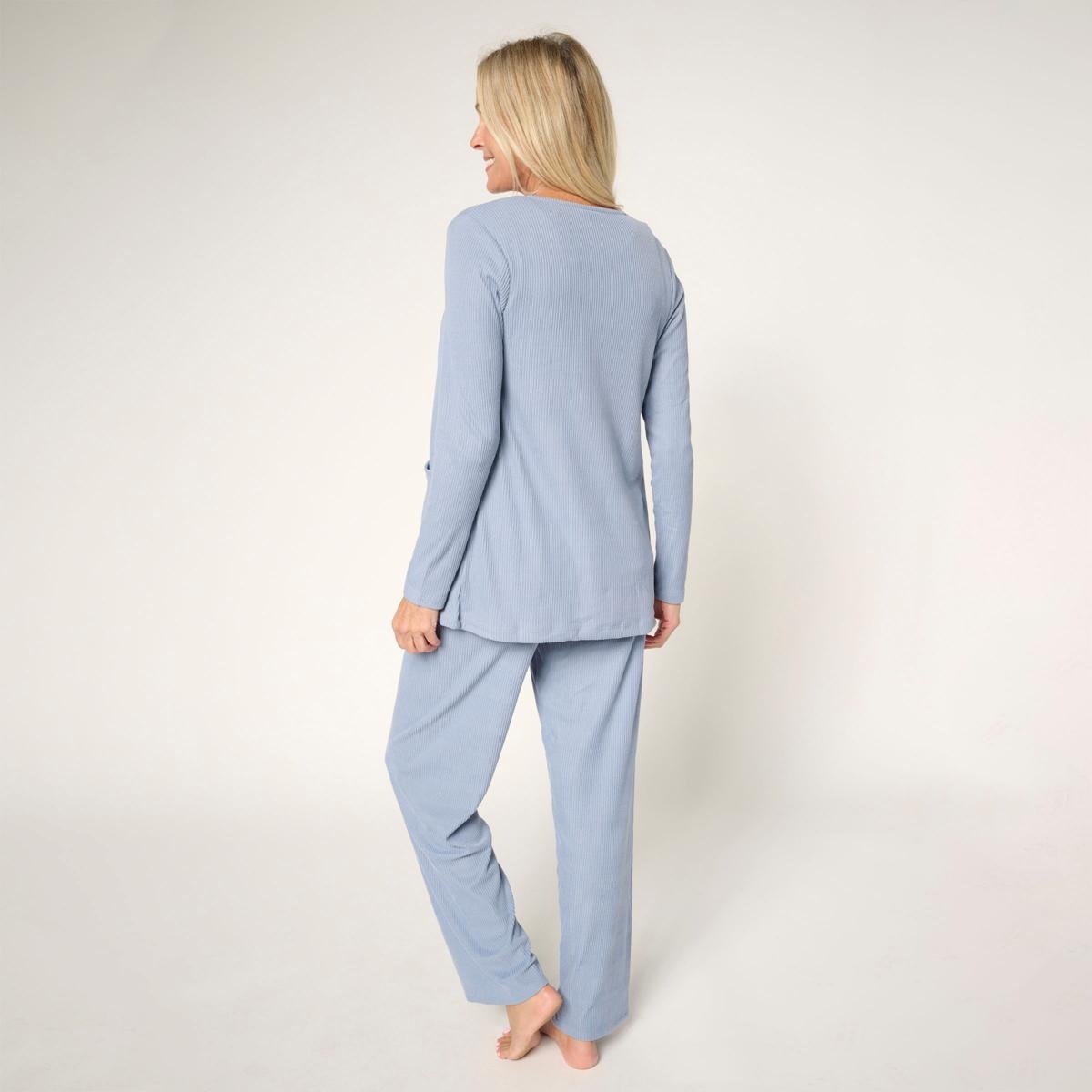 💝𝐐𝐕𝐂 𝐃𝐞𝐚𝐥𝐬 𝐨𝐧 𝐭𝐡𝐞 𝐃𝐚𝐢𝐥𝐲 - 𝐁𝐮𝐲 𝟐 𝐆𝐞𝐭 𝟐 𝐅𝐫𝐞𝐞✨HUE 3-piece Ribbed Knit Lounge Set