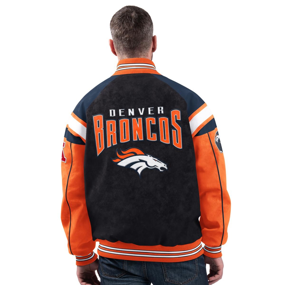 💝Last Day of Clearance!!💝BUY MORE SAVE MORE✨Officially Licensed NFL Faux Suede Jacket